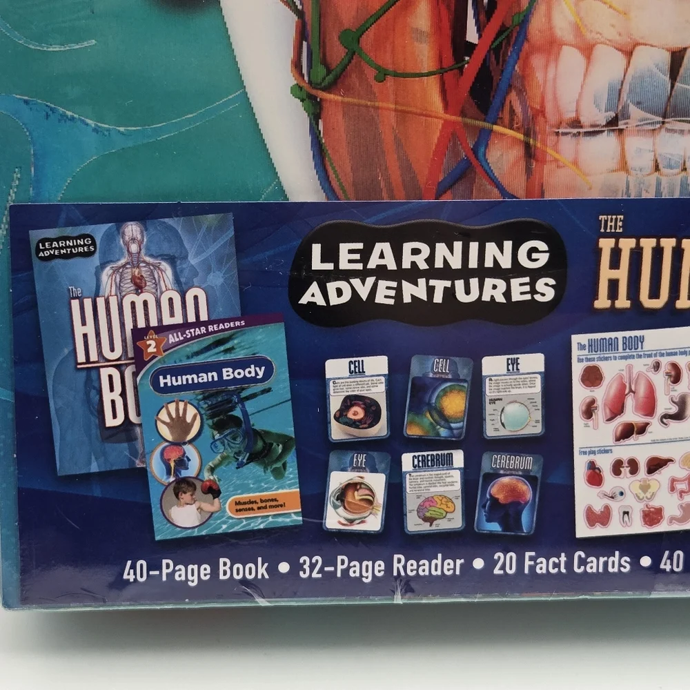NEW Learning Adventures Human Body 12